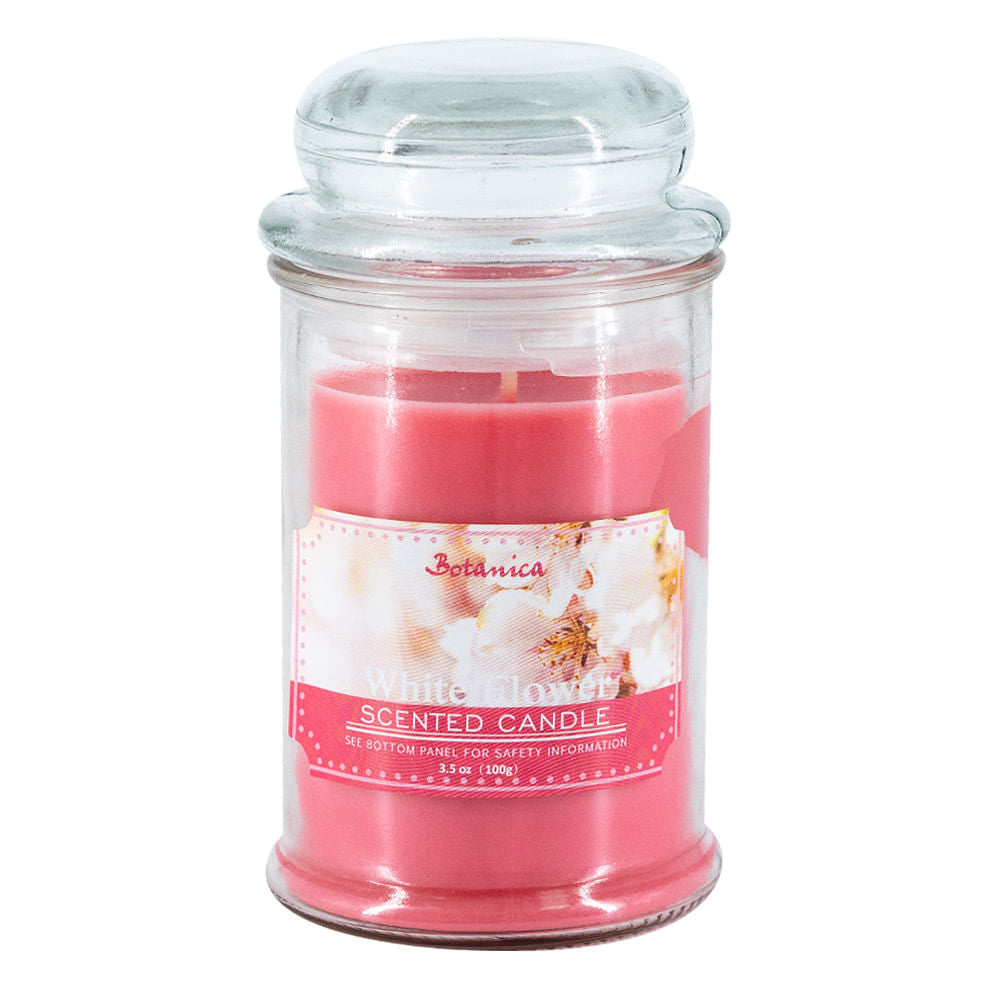 Vela Aromática Botánica White Flower de 3.5 oz
