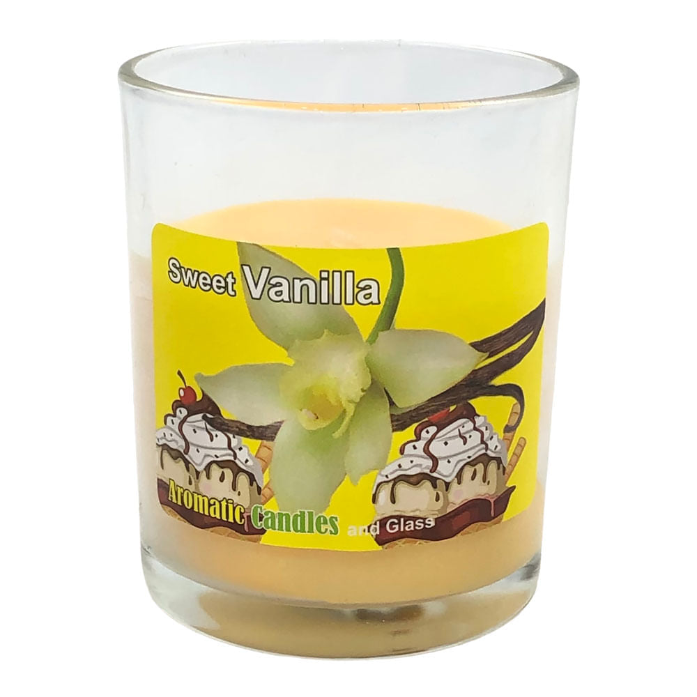 Vela Aromatica Daily Usa Vainilla Vidrio