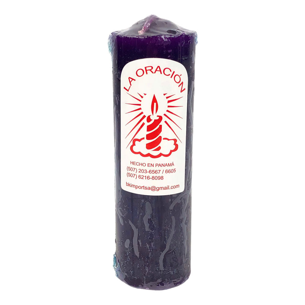 Vela 100 La Oración - Morado