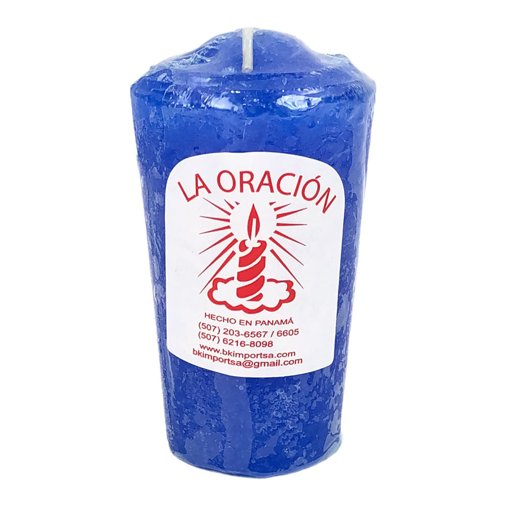 Vela 50 La Oración - Azul