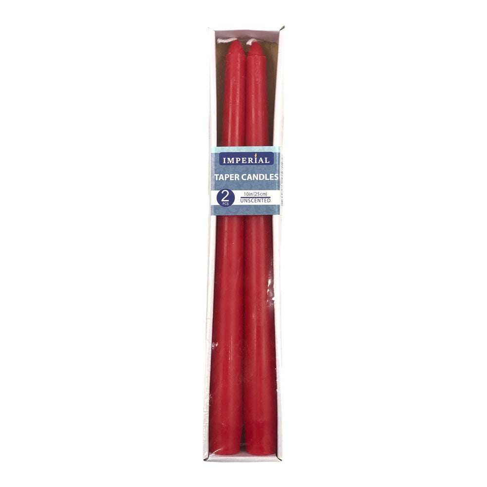 Vela Imperial 10" 2 Piezas