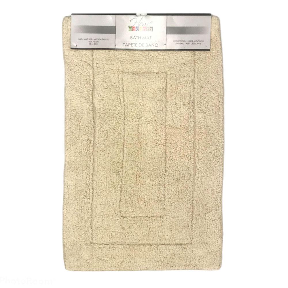 Alfombra Para Baño Home Accents 18" x 30" - Beige