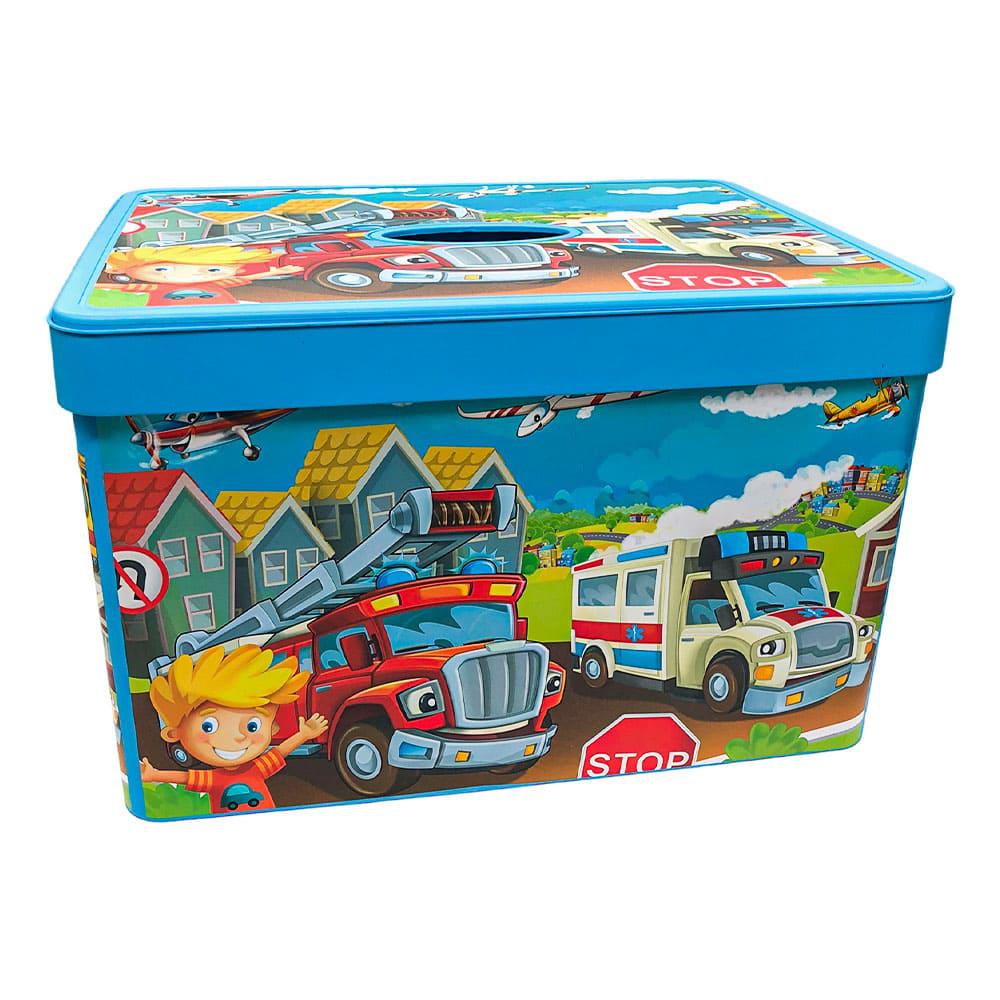 Caja Multiuso Herevin Big Cars Infantil Plástica