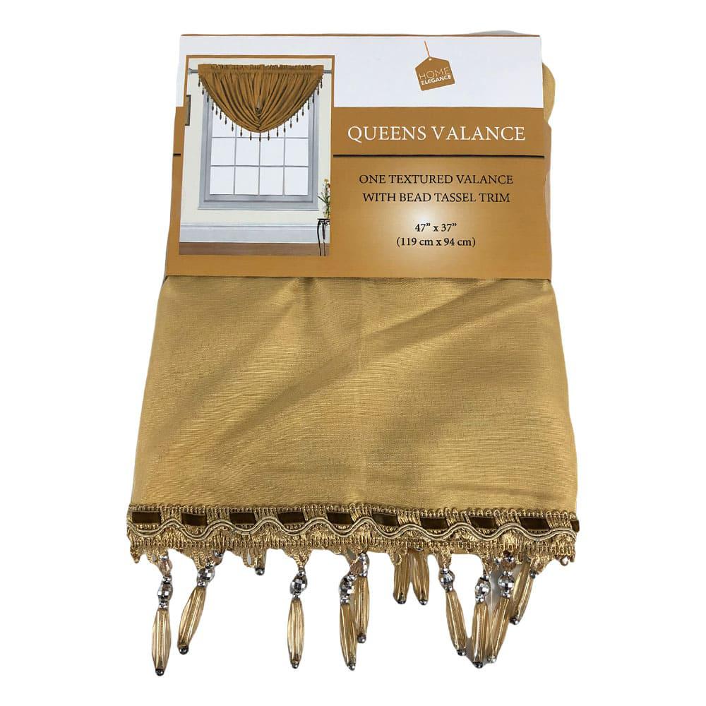 Cenefa Home Elegance Queens Con Rod Pocket 47" x 37"