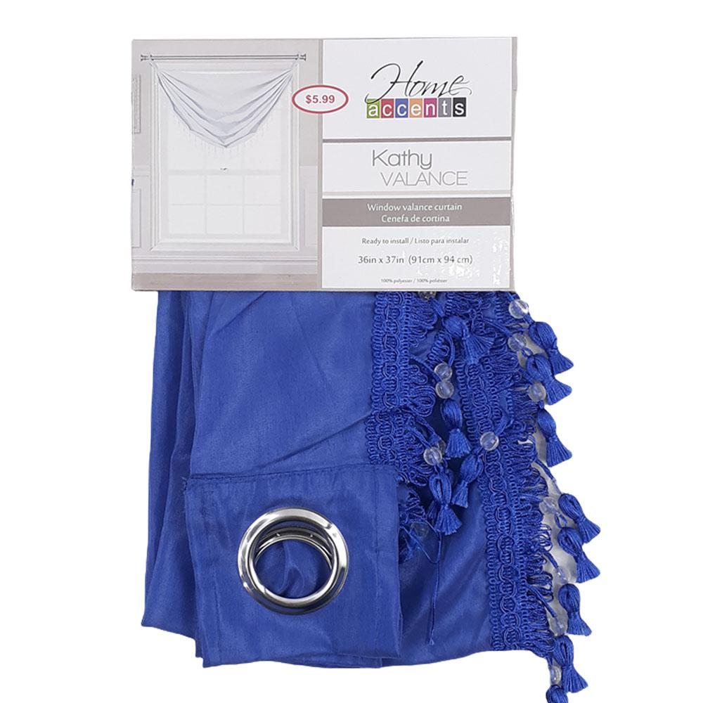 Cenefa Home Accents Kathy de 36" x 37" - Azul Marino