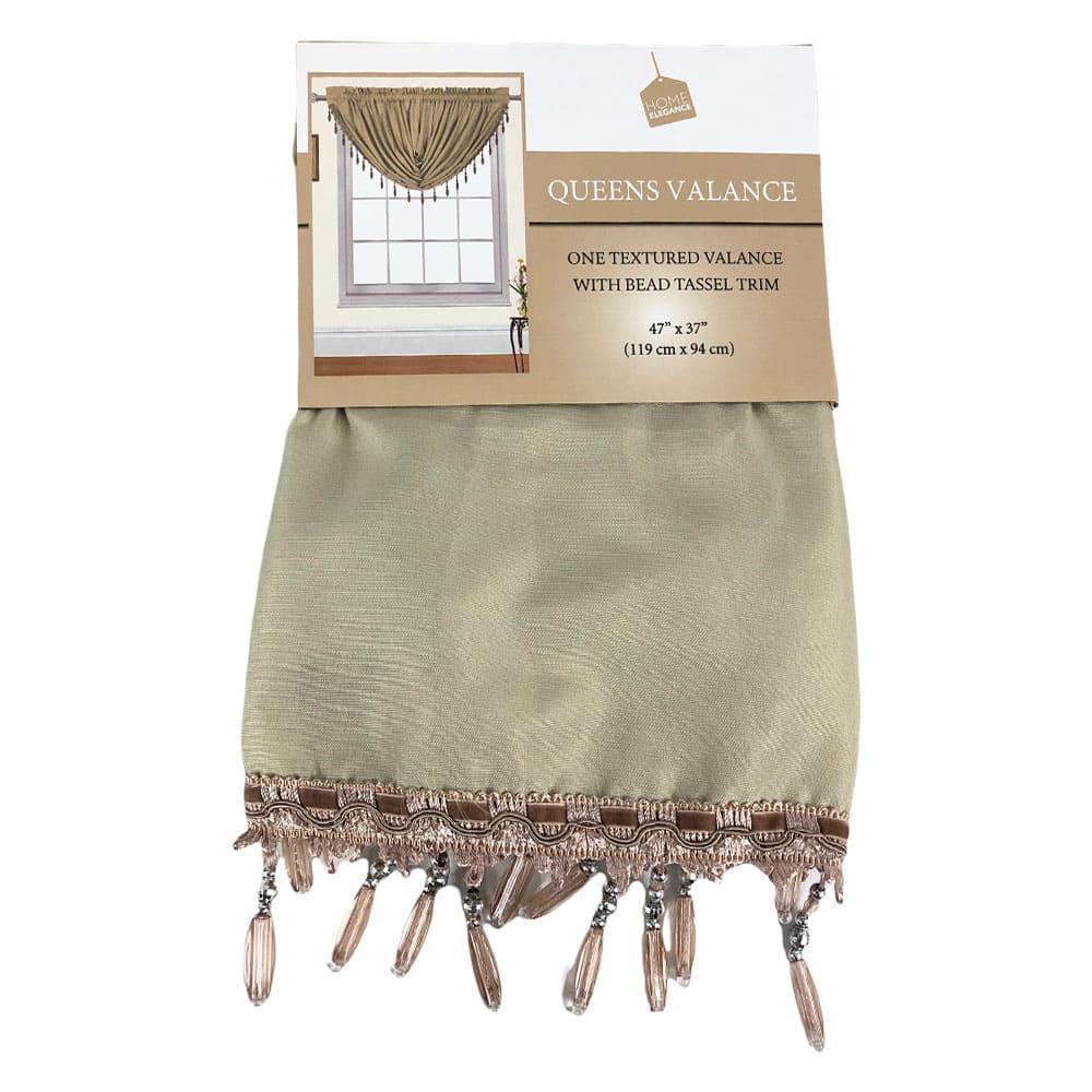 Cenefa Home Elegance Queens Con Rod Pocket 47" x 37"