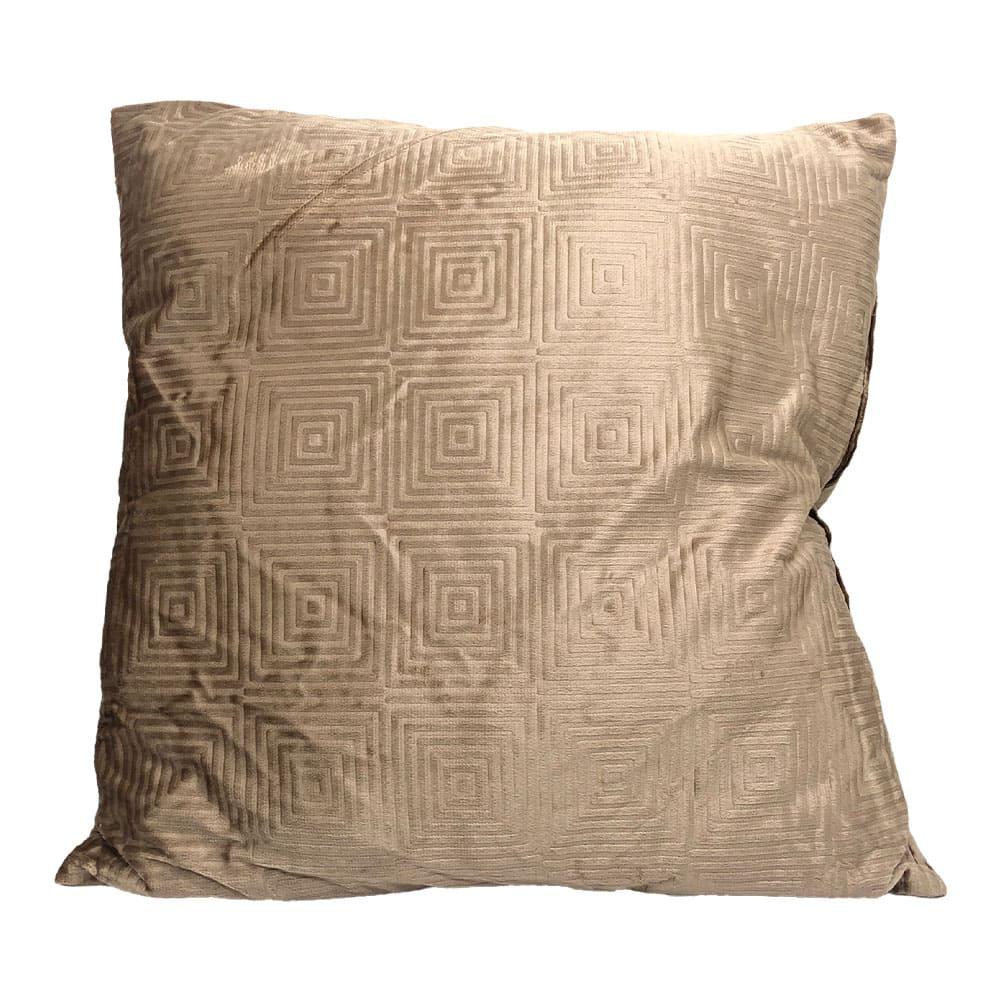 Cojín Decorativo Home Elegance Vienna 43 cm x 43 cm - Camel