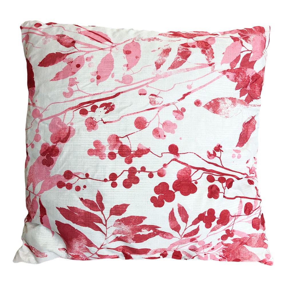 Cojín Decor Sidney 17" X 17" Estamp - Rojo