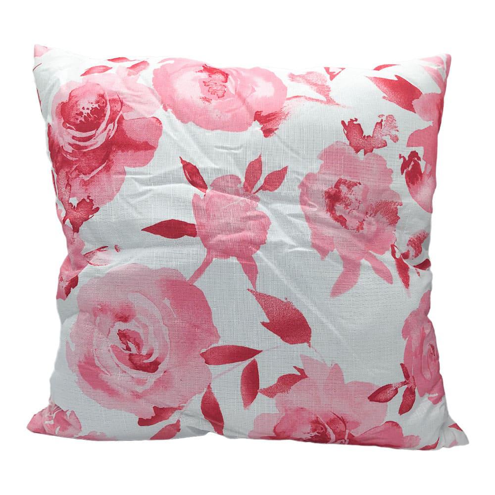 Cojín Decorativo Home Elegance Hawaii Estampado 17" x 17" - Rojo