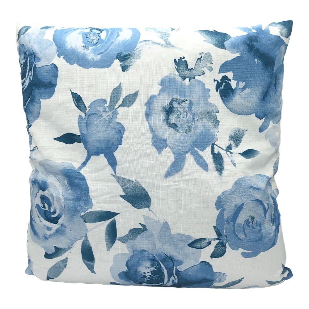 Cojín Decorativo Home Elegance Hawaii Estampado 17" x 17" - Azul Marino