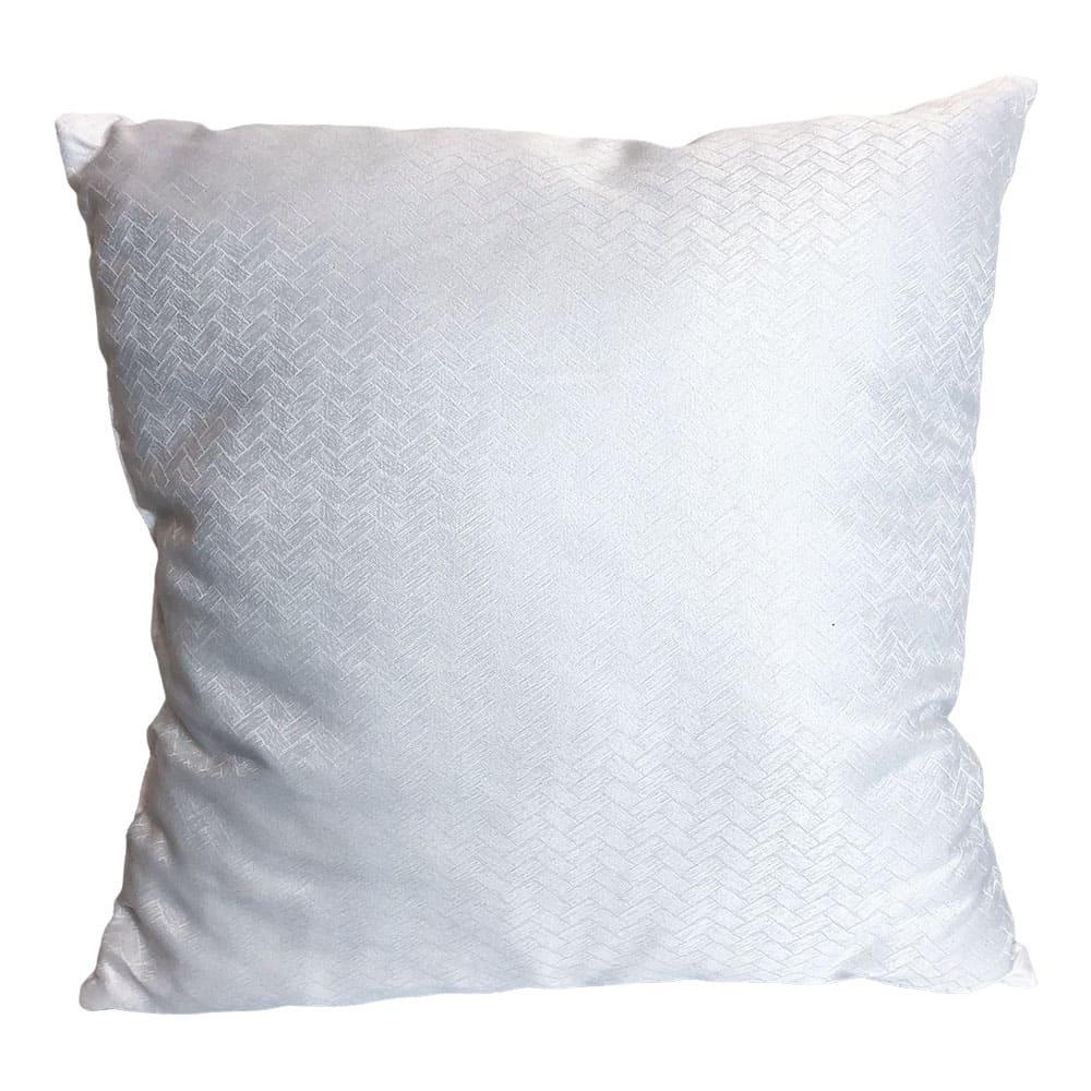 Cojín Decorativo Home Elegance Venice 17" x 17" - Blanco