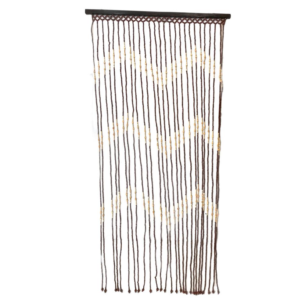 Cortina Decorativa Home Elegance de Bambú Para Puerta 90 cm x 170 cm