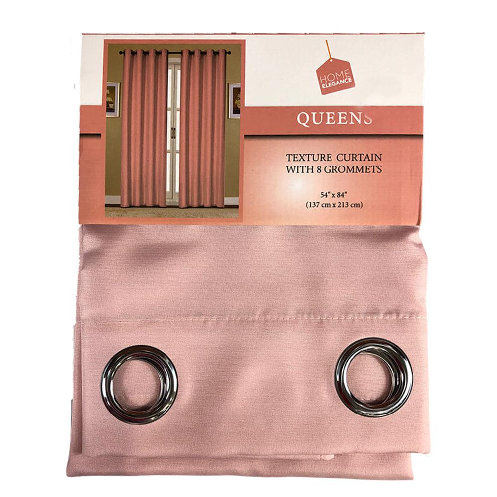 Cortina Queens Con Aros Home Elegance 54'' x 84''