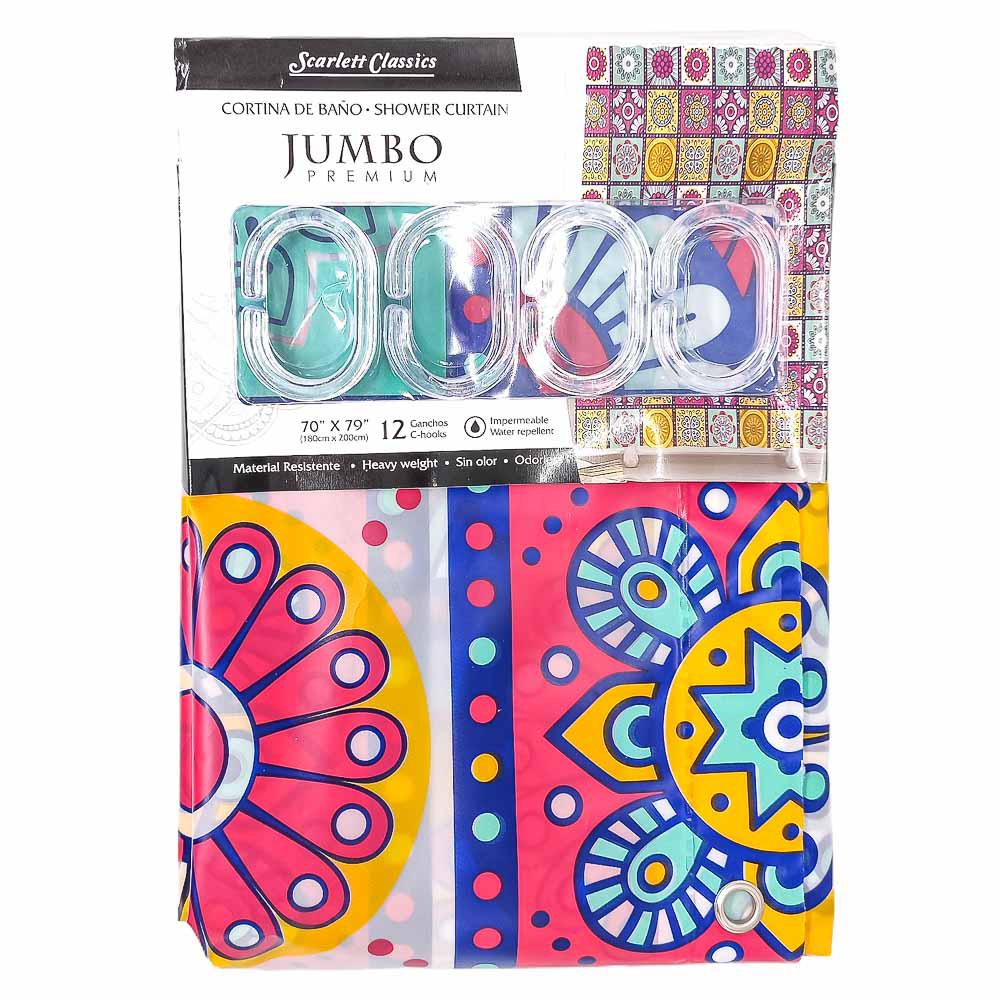Cortina Para Baño Scarlett Classics 70'' x 79'' - Surtido