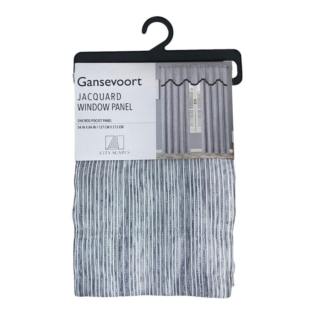 Cortina Regal Home Gansevoort Rod Pocket de 54" x 84" - Azul Marino