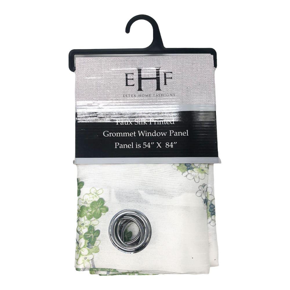 Cortina Estex Tansy Con Aros 54" x 84" - Verde Claro