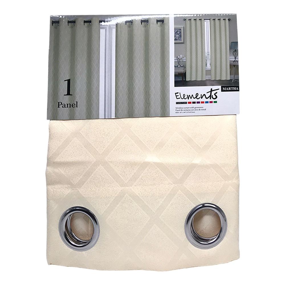 Cortina Elements Furniture Martha Con Aros 54" x 84" - Beige