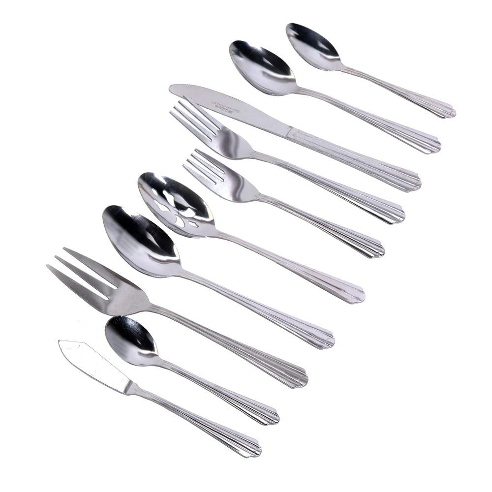 Set de Cubiertos Gibson Classic Canberra de 45 Piezas