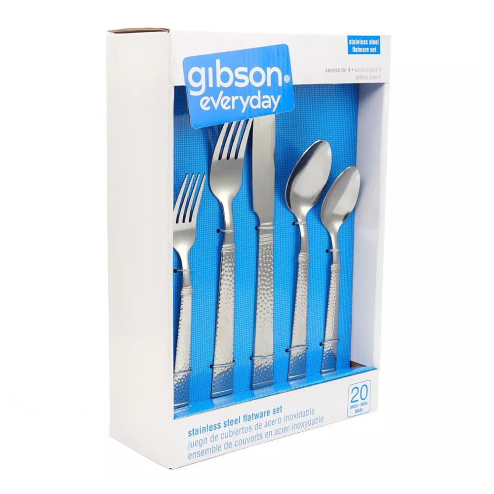 Cubiertos Gibson Prato de 20 Piezas