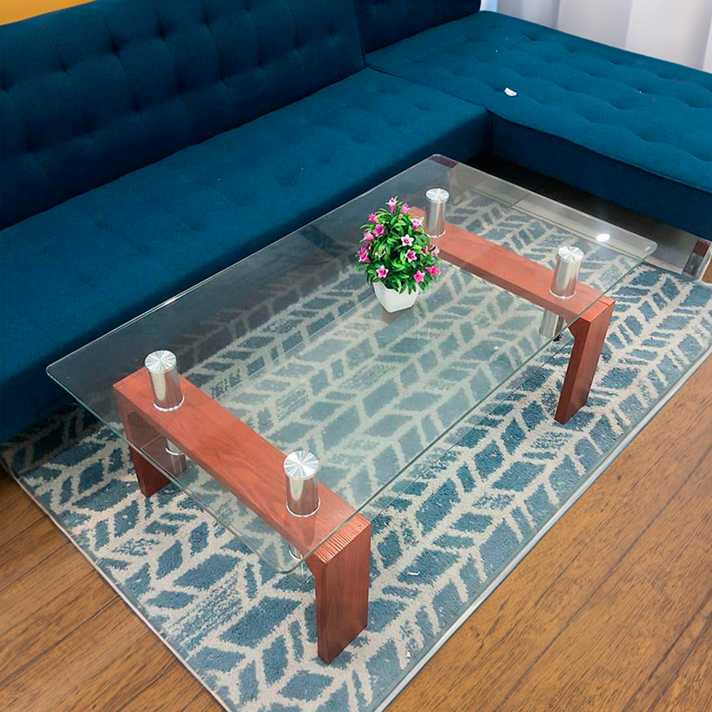 Mesa de Centro Elements Furniture de Vidrio