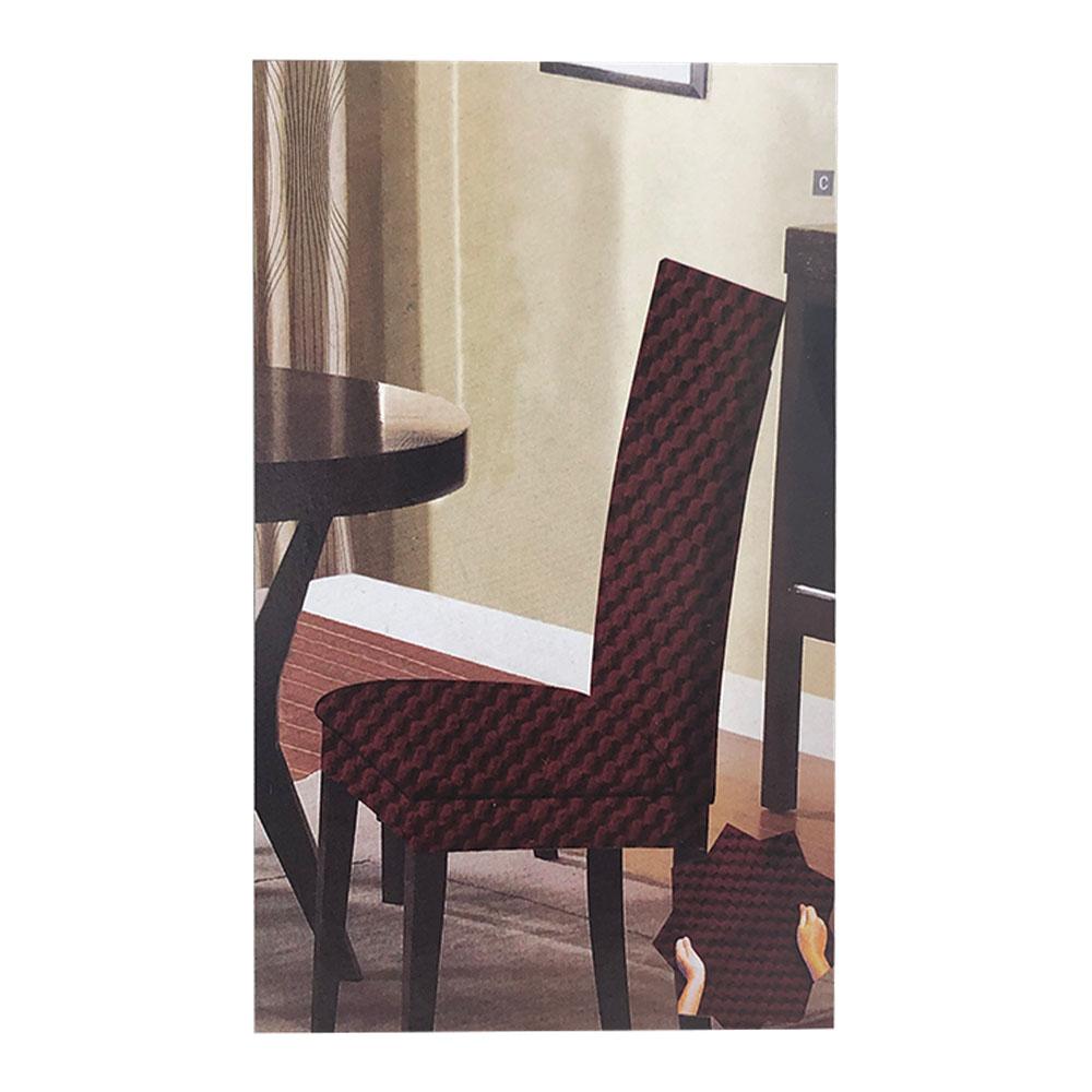 Forro Para Silla Home Elegance Star - Rojo Oscuro