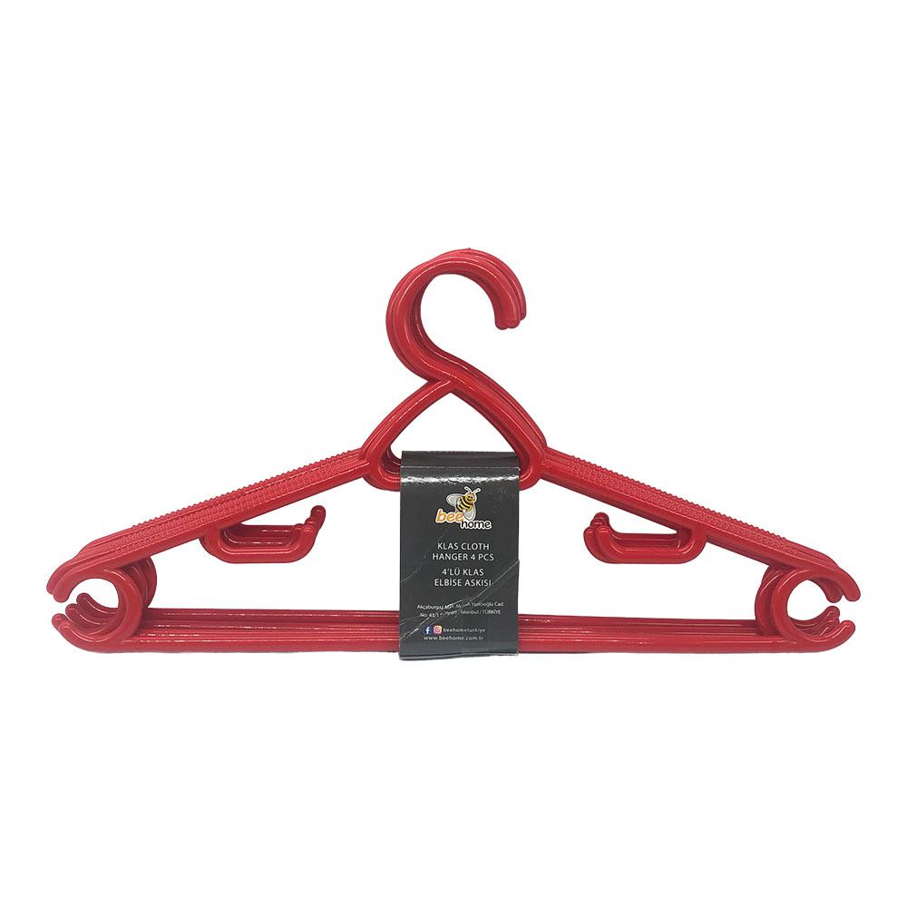 Ganchos Para Ropa Beehome 4 Piezas