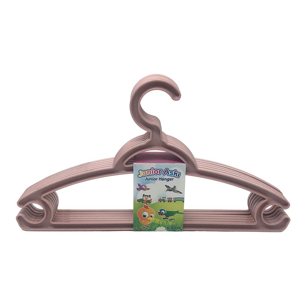 Ganchos Para Ropa Dunya Infantil de Plástico 6 Piezas