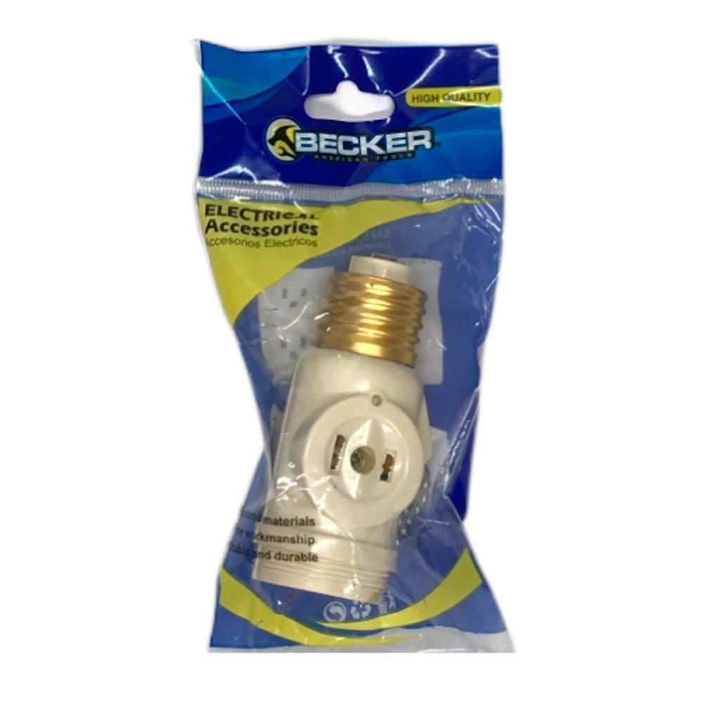 Interruptor Becker Para Bombillo con Enchufe 125 V