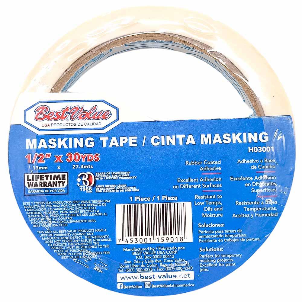 Cinta Adhesiva Best Value 1/2"