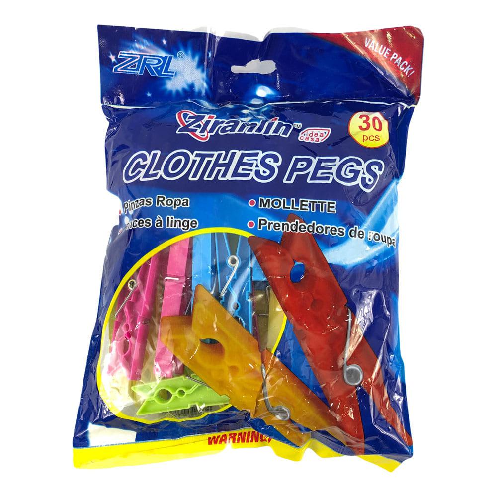 Horquillas Plásticas Easy Home 30 Piezas - Surtido