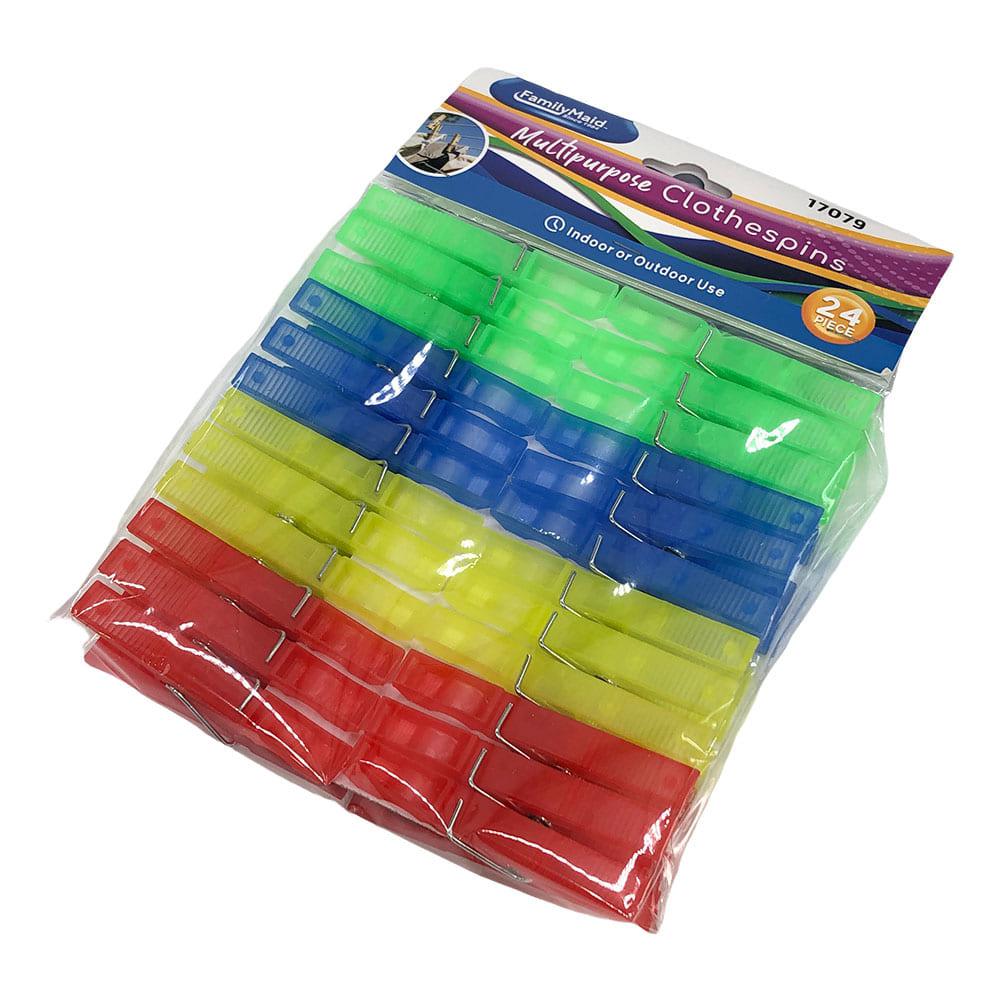 Horquillas Plásticas Family Maid 24 Piezas