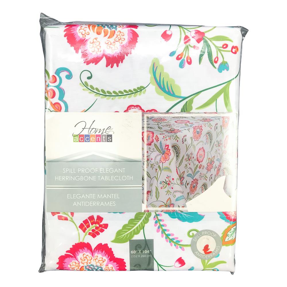 Mantel Home Accents Estampado 60" x 104"