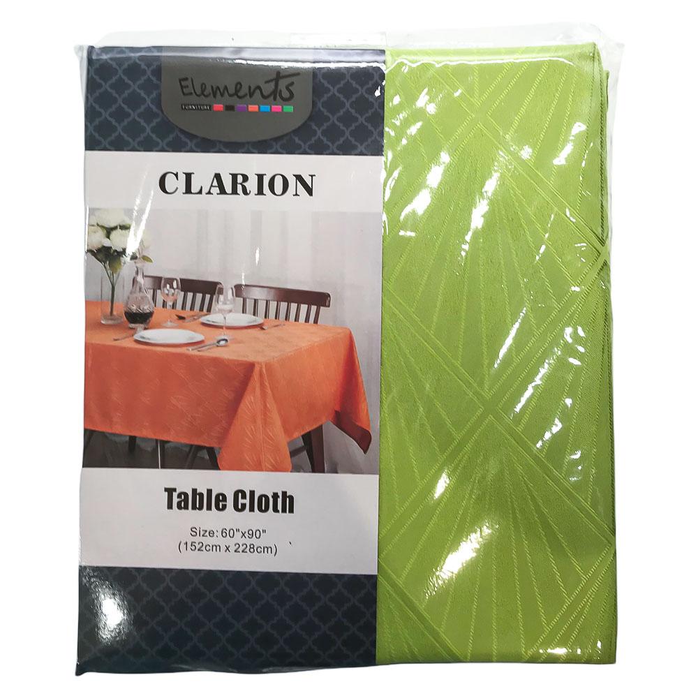 Mantel de Mesa Elements Furniture Clarion Rectangular de 60" x 90" - Lima