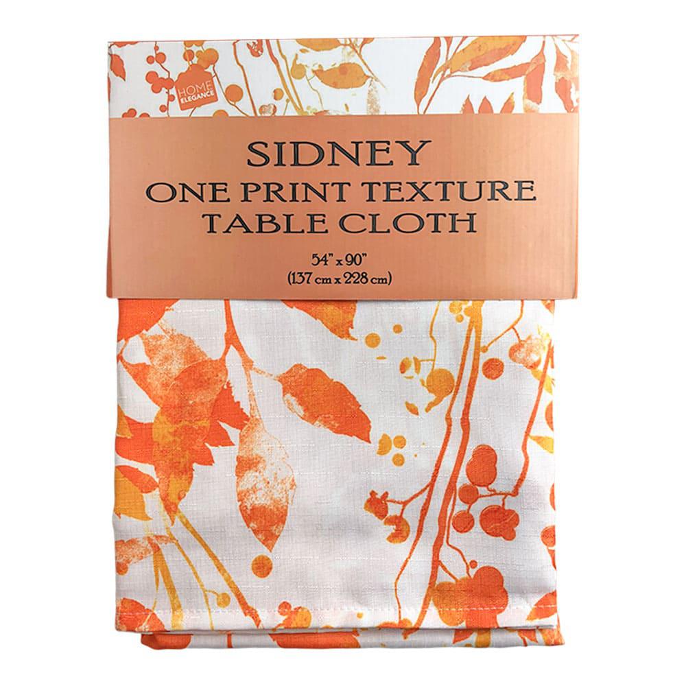 Mantel de Mesa Home Elegance Sidney 54" x 90" - Naranja