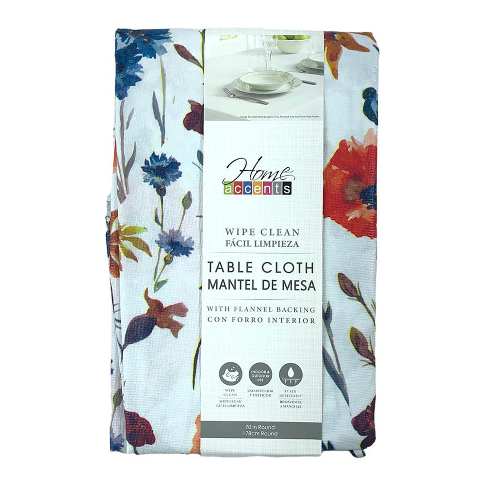 Mantel Para Mesa Home Accents 70" Redondo