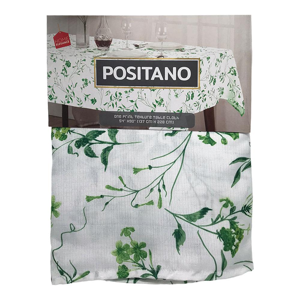 Mantel de Mesa Home Elegance Positano 54" x 90" - Verde Claro