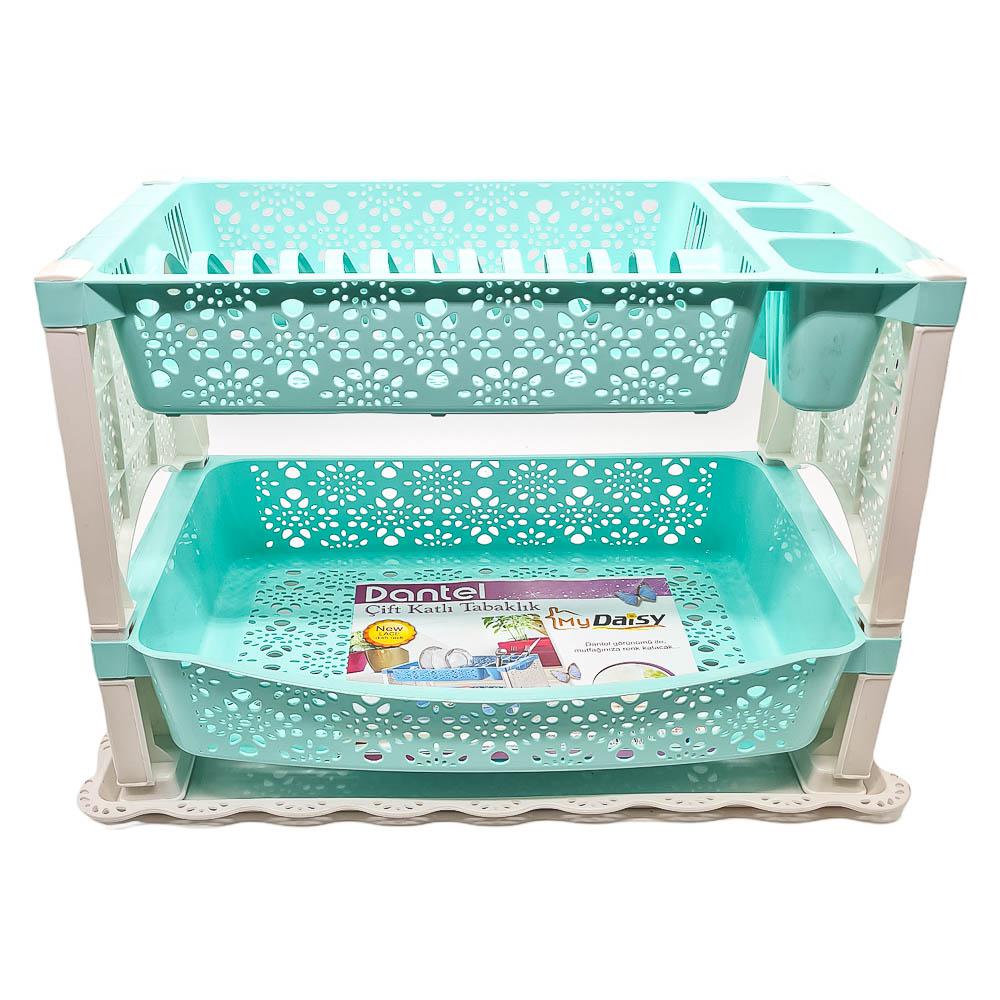 Escurridor Home de Plástico 2 Niveles