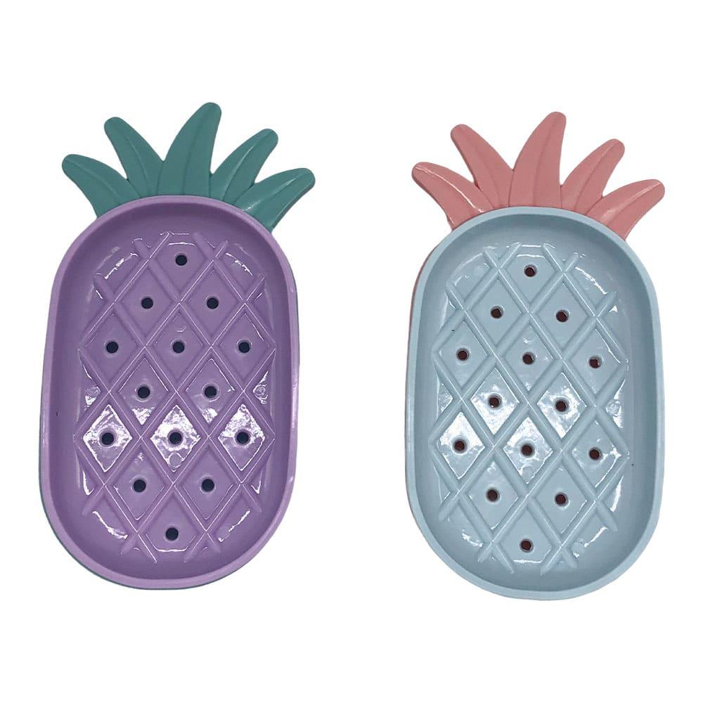 Jabonera Plástica Lotus de Piña - Surtido