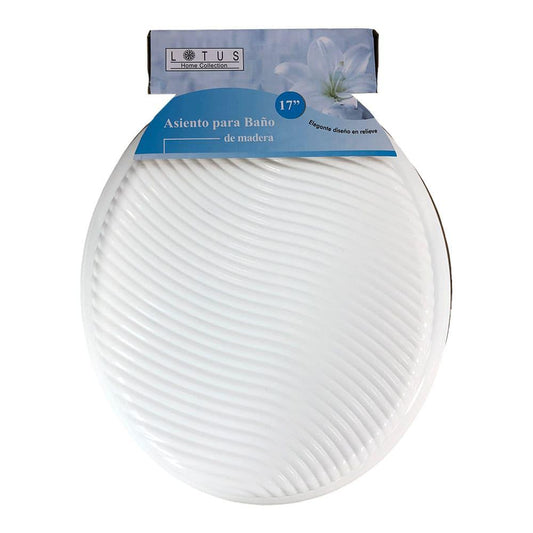 Asiento Para Inodoro Lotus Tapa Dura 17"