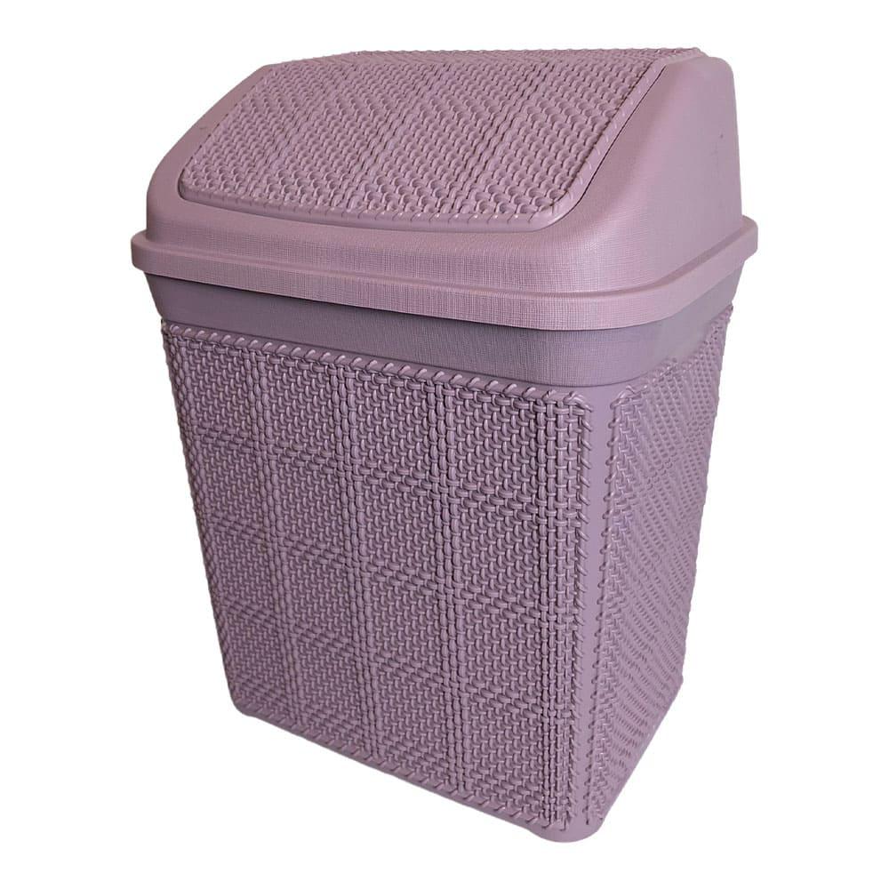 Basurero Beehome Con Tapa Vaivén 6.5 L