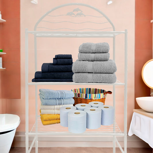 Mueble De almacenamiento Independiente Para Baño 3 Niveles