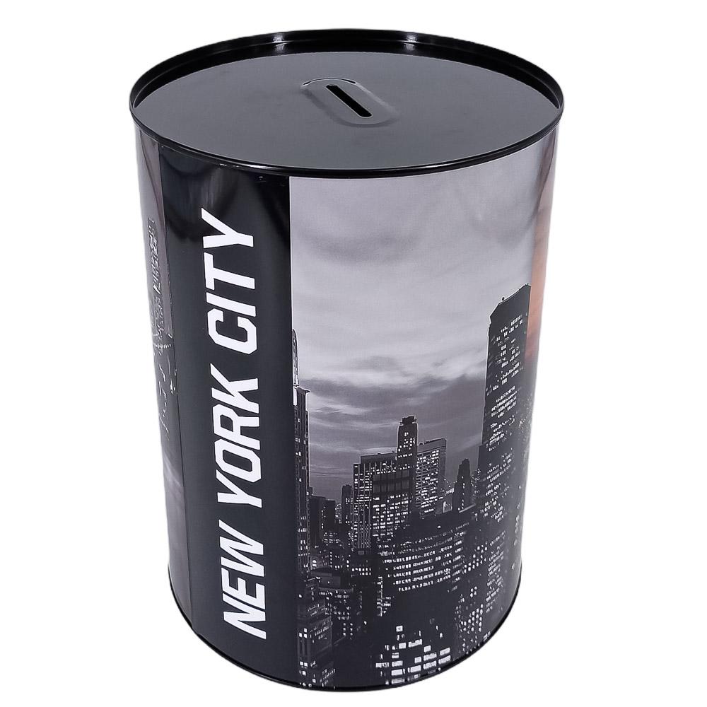Alcancía de Lata Home Elegance New York 22 cm x 16 cm - Surtido