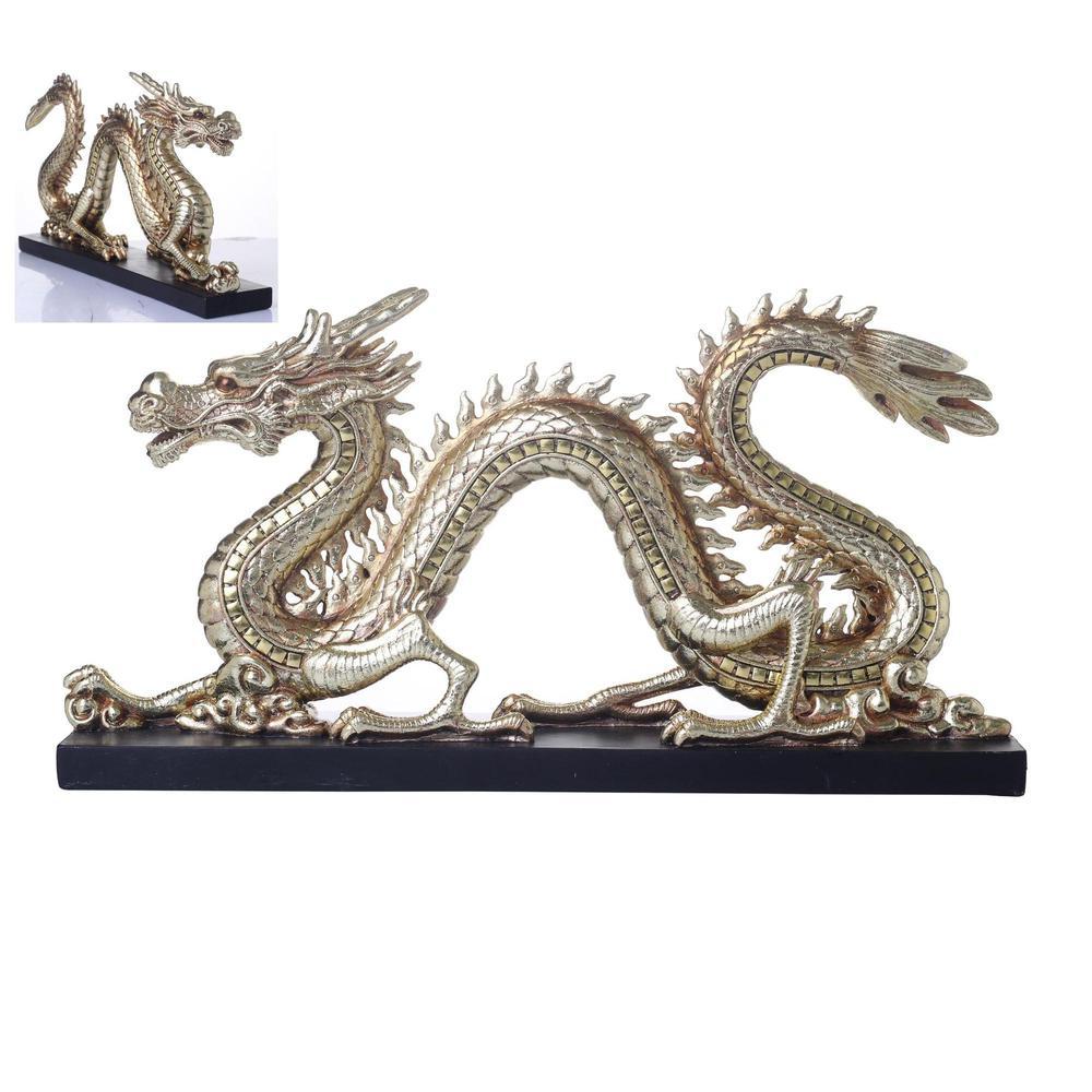 Adorno Decorativo Conceps Forma Dragón 41 cm
