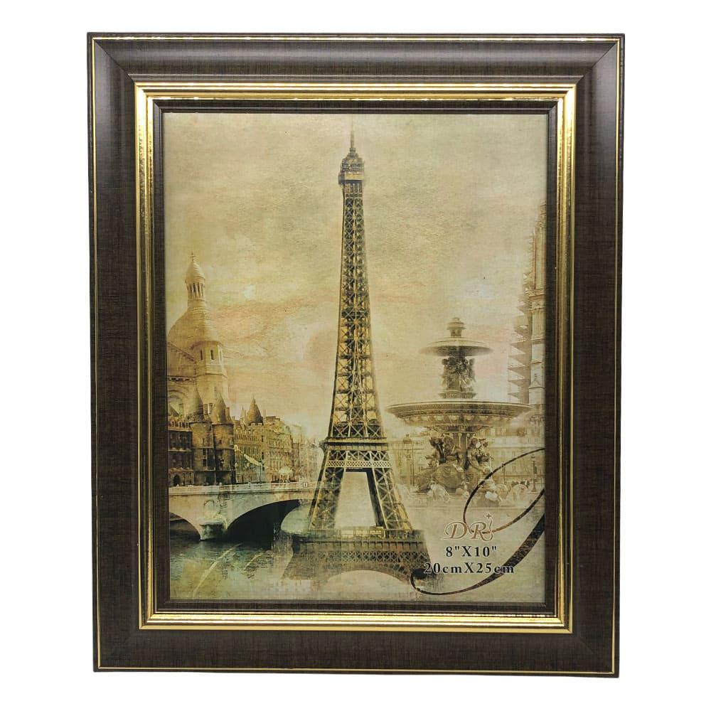 Portarretrato Home Elegance Con Marco Plástico 8" x 10" - Surtido