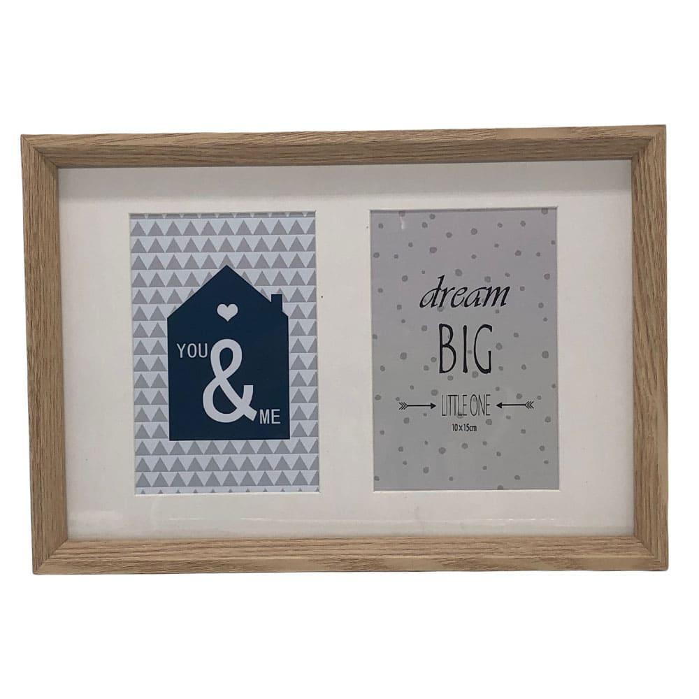 Portarretrato Home Elegance Para 2 Fotos - Surtido