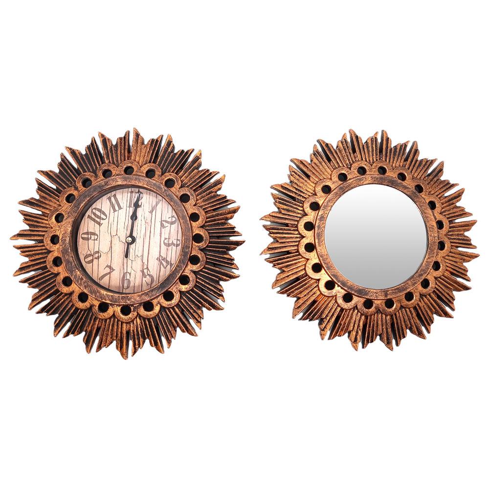 Reloj Decorativo de Pared 10'' 2 piezas - Surtido