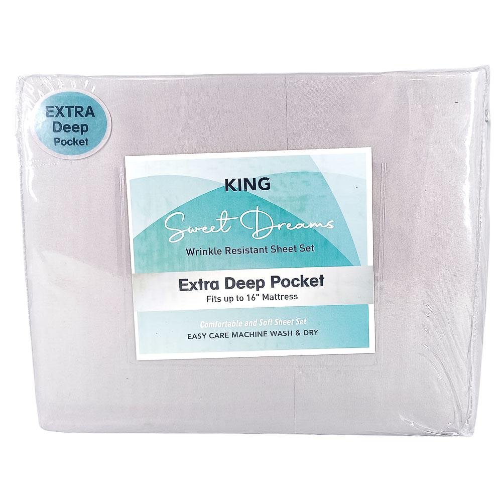 Sábana King Sweet Dream Rt Designer 4 Piezas - Surtido