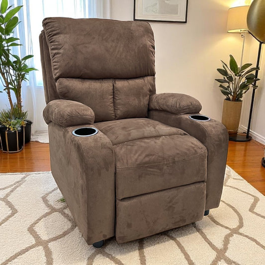 Sillón Reclinable Elements Furniture Chocolate