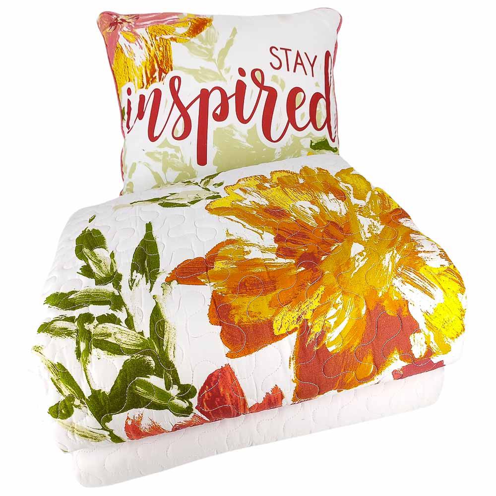 Sobrecama Sl Home Fashion Latisha de 4 Piezas