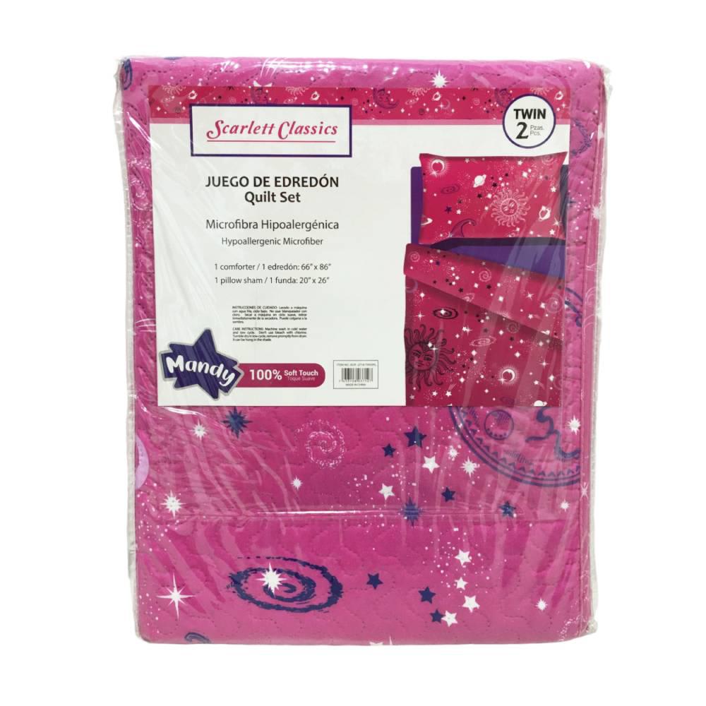 Sobrecama Scarlett Classics Mandy Twin 2 Piezas